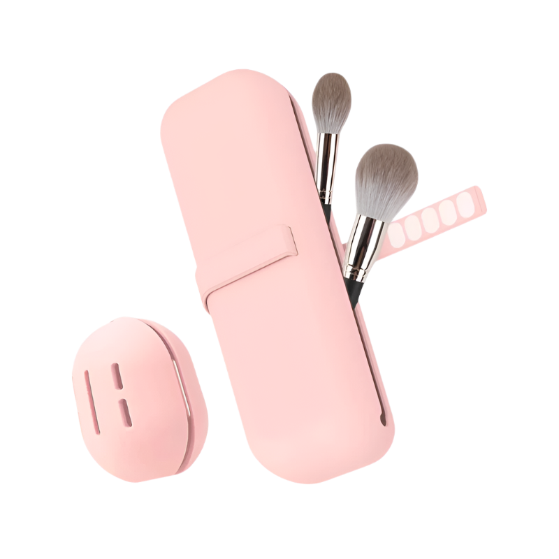 Silicone Travel Makeup Brush Holder