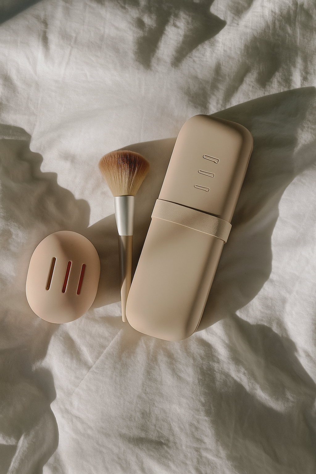 Silicone Travel Makeup Brush Holder