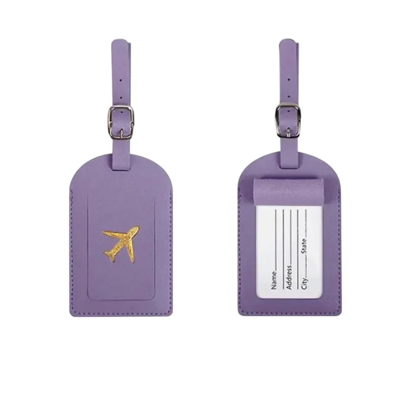 Leather Luggage Tag