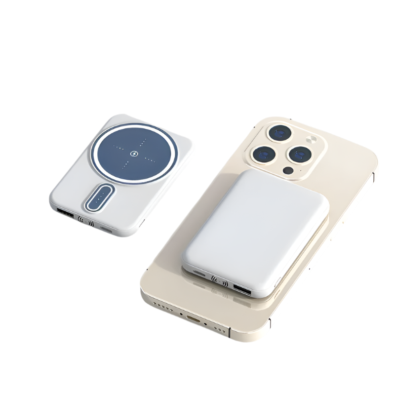 Mini magnetic wireless phone charger