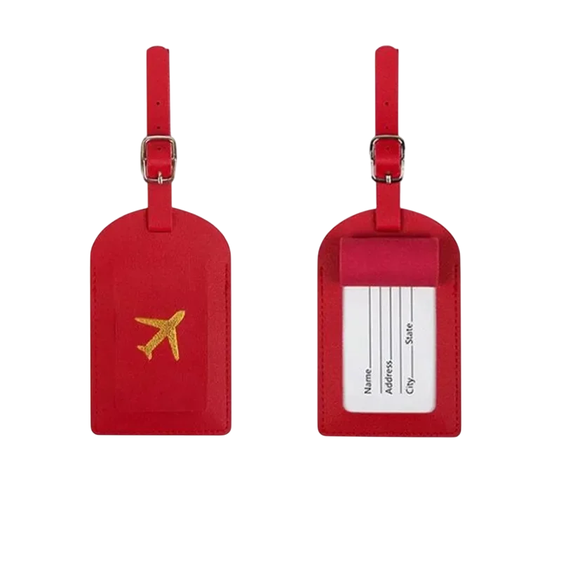 Leather Luggage Tag