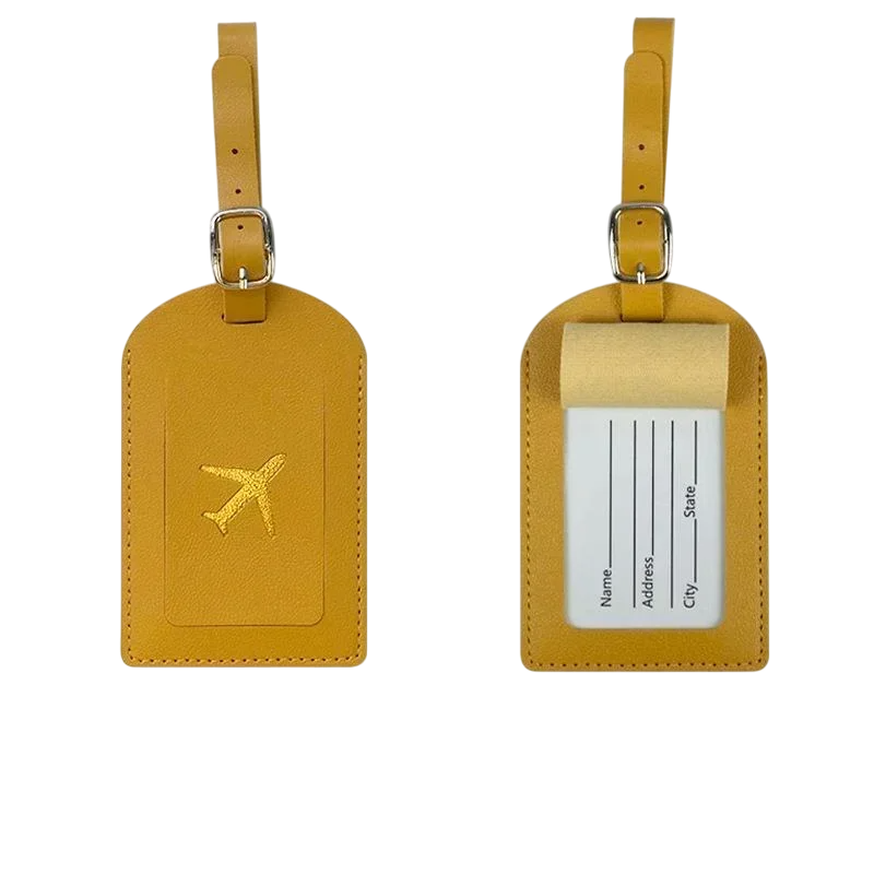 Leather Luggage Tag