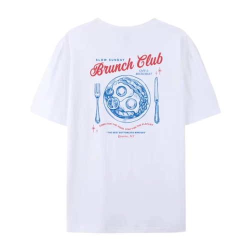 "Brunch Club" Cotton T-Shirt
