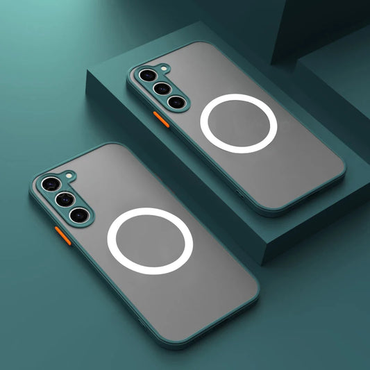 delia | matte magnetic wireless charge cover