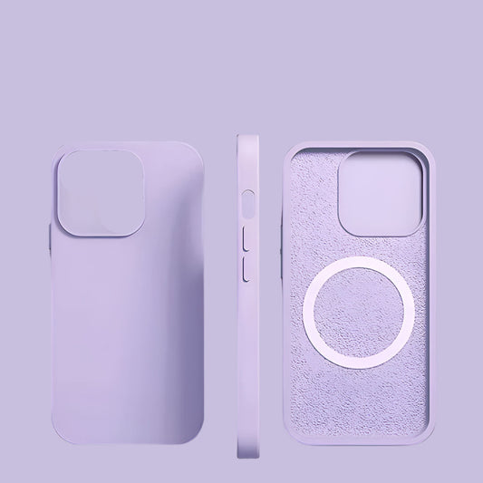 parker | lilac | liquid silicone magsafe phone case