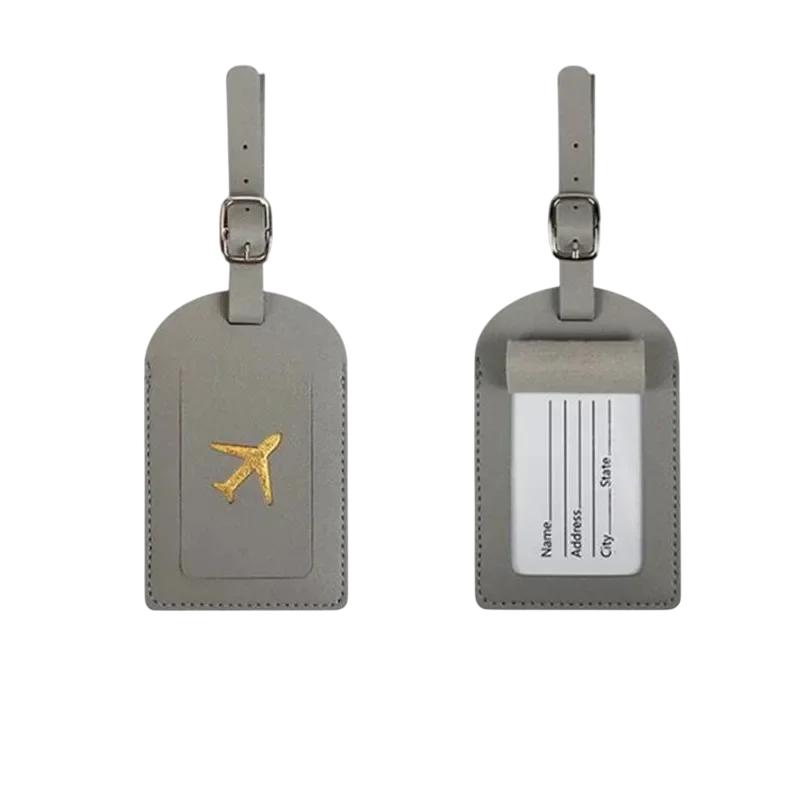Leather Luggage Tag