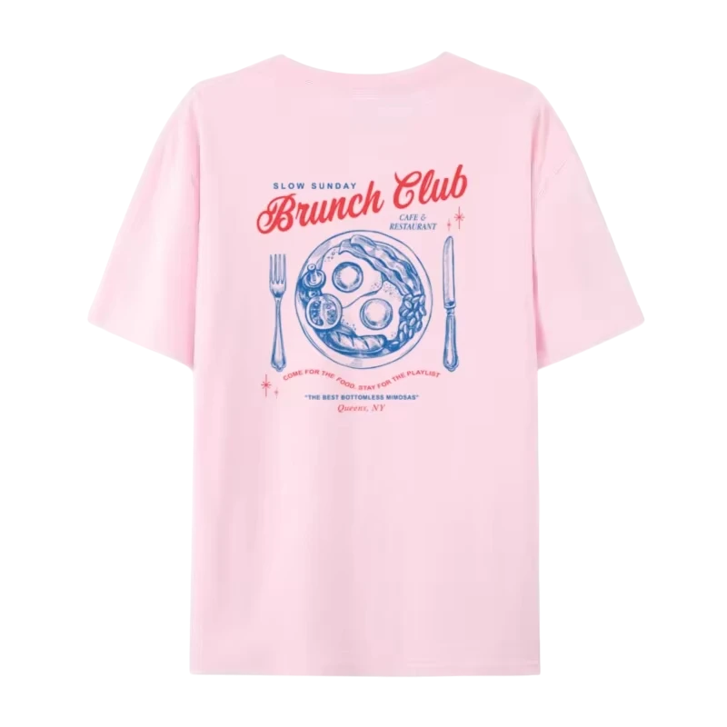 "Brunch Club" Cotton T-Shirt