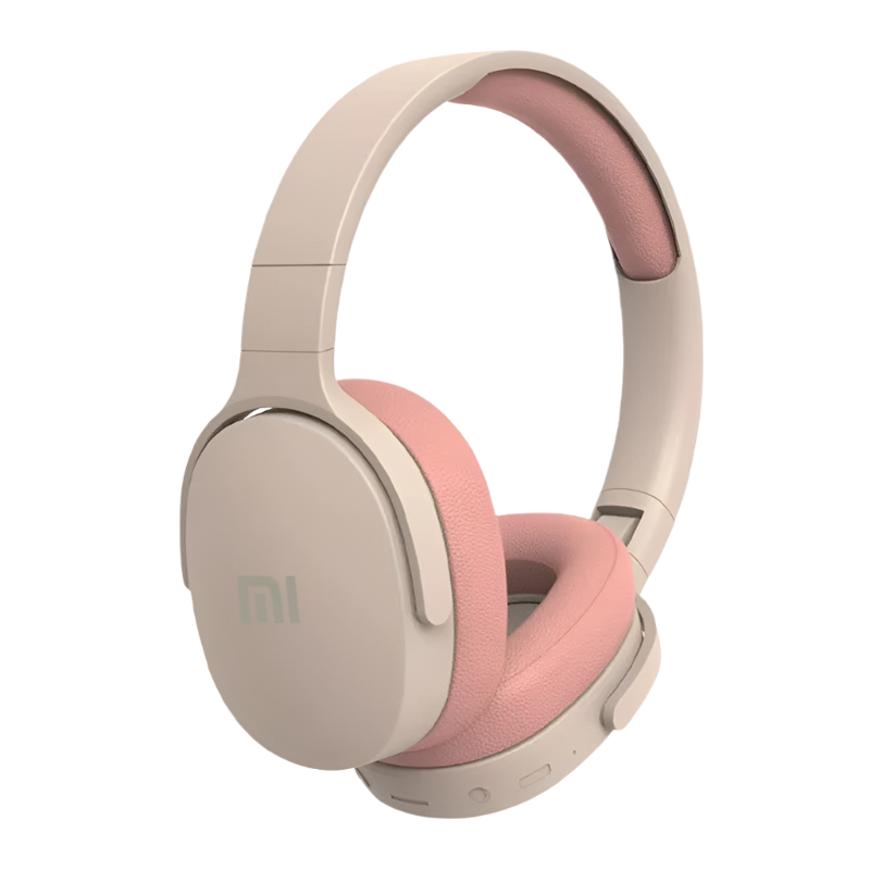 Ergonomic foldable design, adjustable headband, and soft ear cushions for extended wear. 