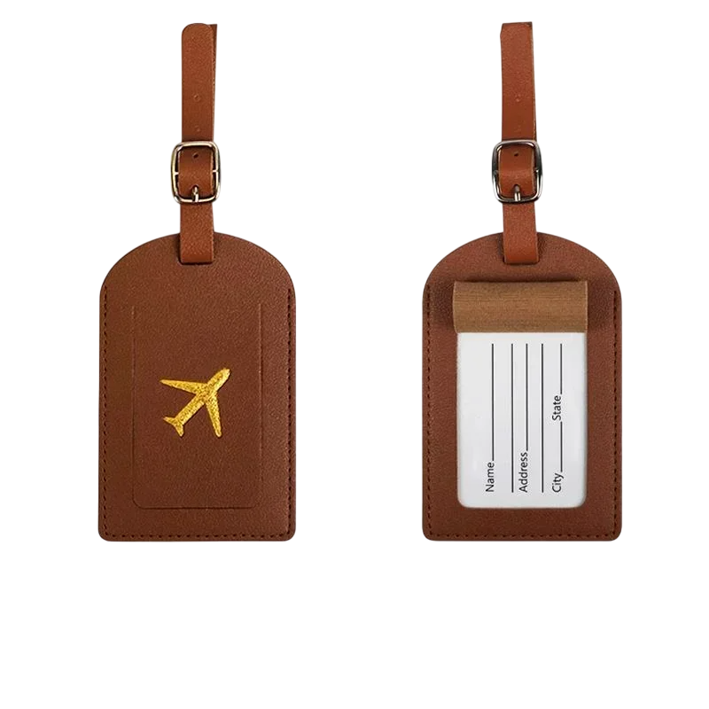 Leather Luggage Tag
