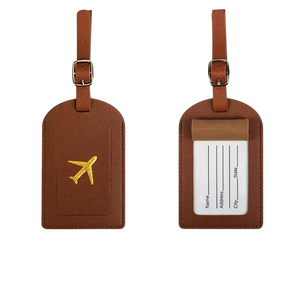 Leather Luggage Tag