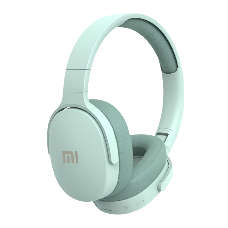 Ergonomic foldable design, adjustable headband, and soft ear cushions for extended wear. 
